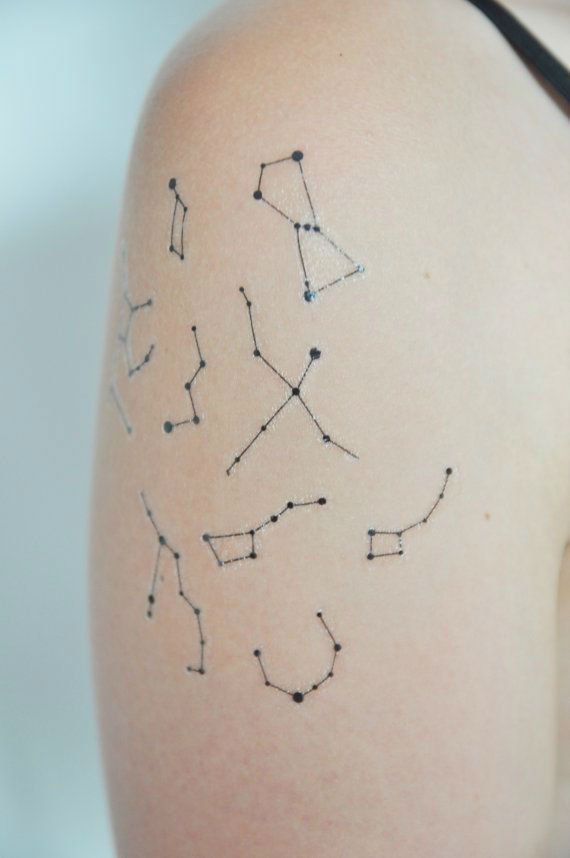 pleiades constellation tattoo