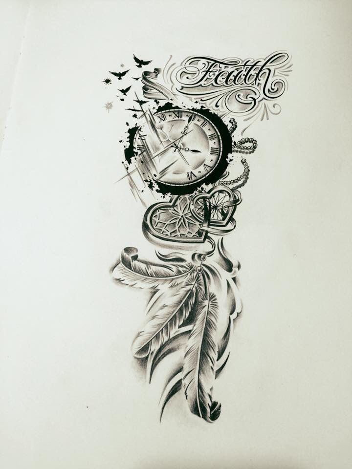 27 Cool Clock Tattoo Ideas With Meanings Body Art Guru