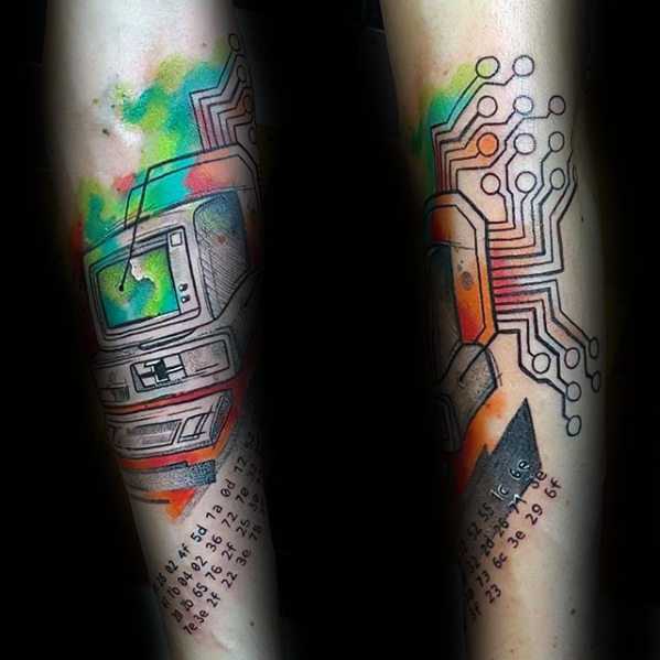 35 Programmer Tattoos Designs with Meanings Body Art Guru