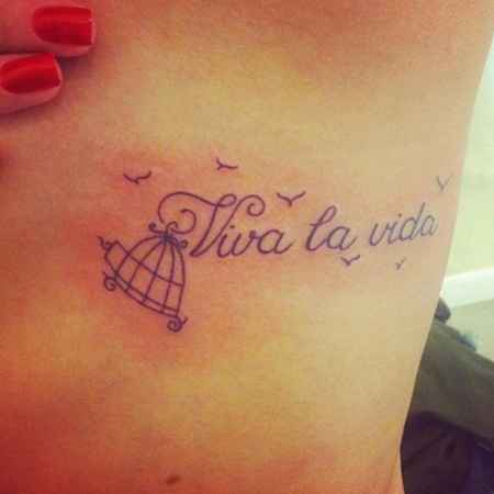 live love laugh quotes tattoo