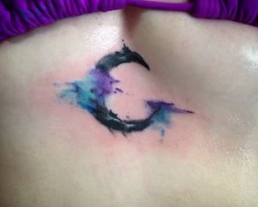 moon tattoo design