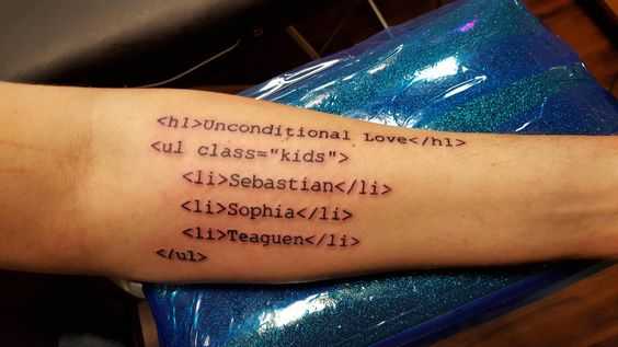 35 Programmer Tattoos Designs with Meanings - Body Art Guru