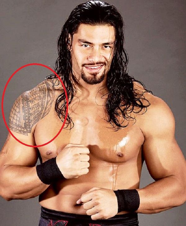 roman reigns spider tattoo  Clip Art Library