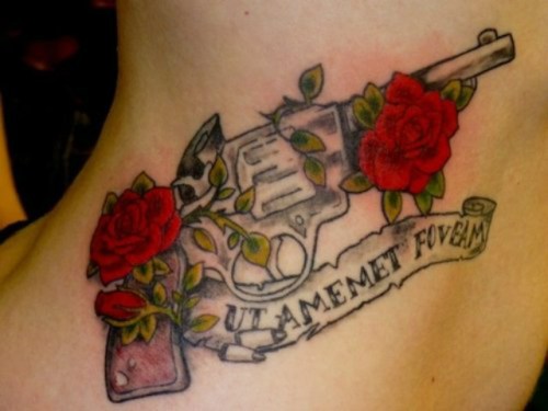 33 Great Gun Tattoos With Meanings And Celebrities Body Art Guru