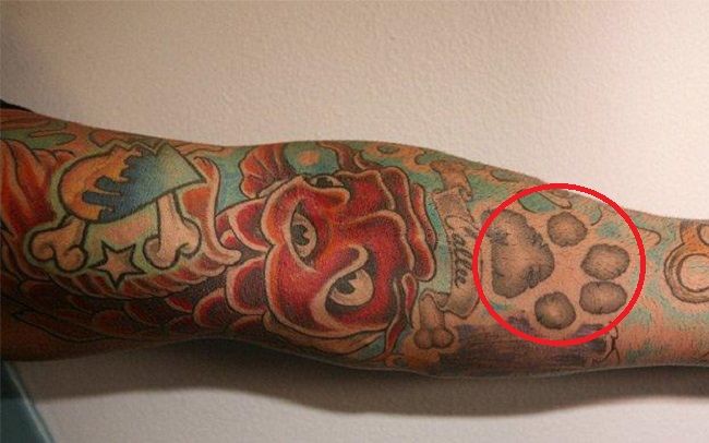 CM Punk-Paw Tattoo
