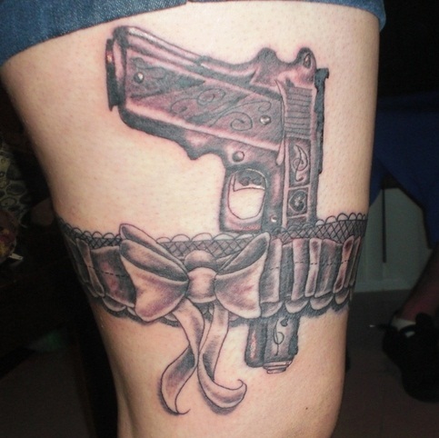 33 Great Gun Tattoos With Meanings and Celebrities  Body Art Guru