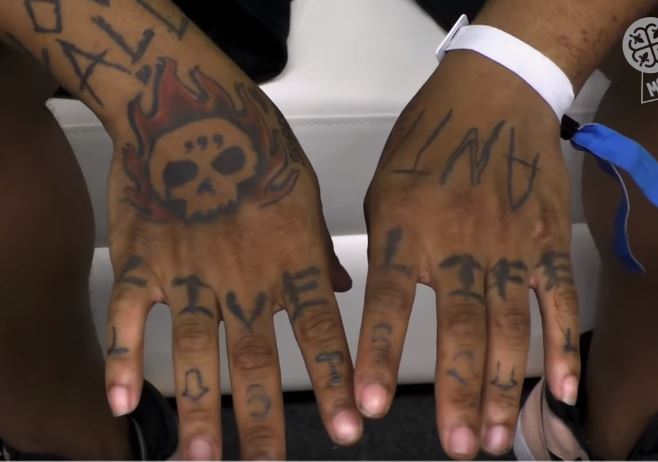 Juice WRLD HAND Tattoos