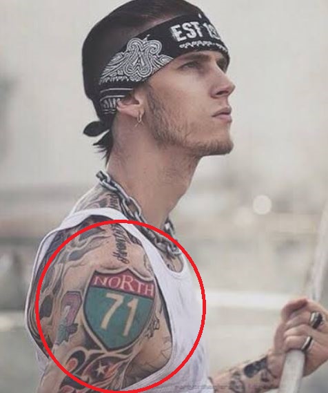 Machine Gun Kelly S 49 Tattoos Their Meanings Body Art Guru