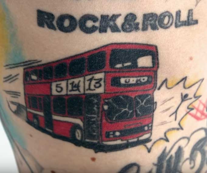 Top 122 Bus Tattoo Designs