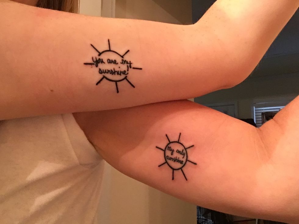 You are My Sunshine Tattoo.