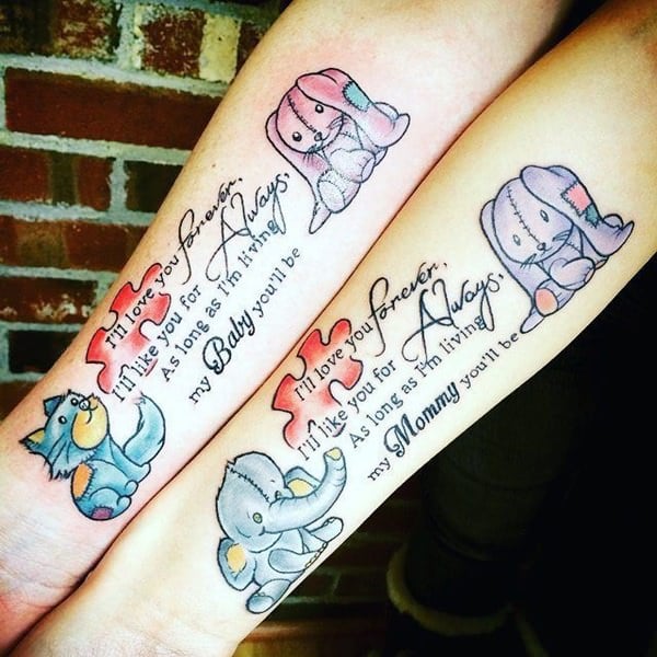 48 Meaningful Mother Daughter Tattoos To Honor Her Unconditional Love