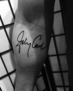60+ Johnny Cash Tattoos with Meanings and Celebrities - Body Art Guru