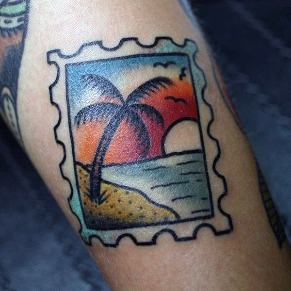 beach tattoos