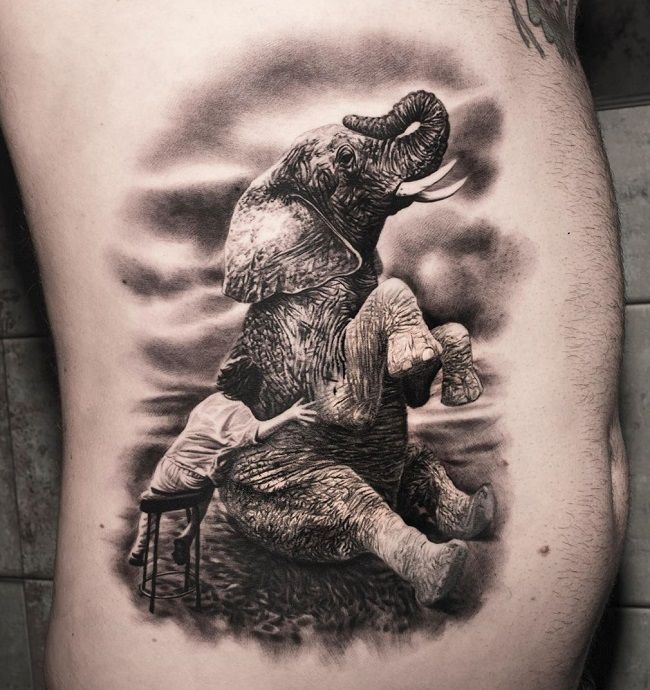 elephant lover-tattoo