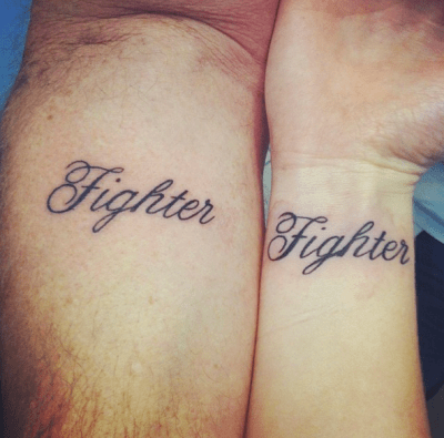 father daughter tattoos