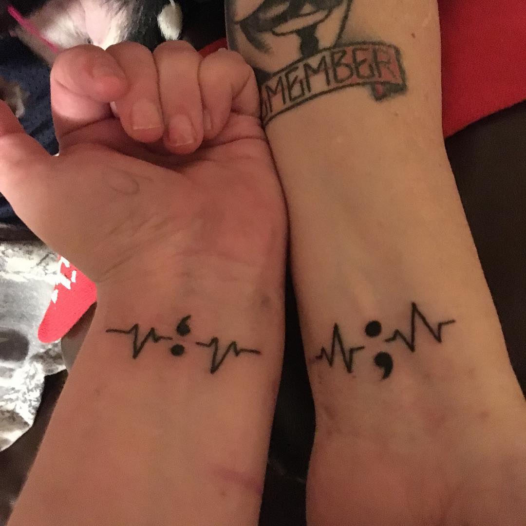 father daughter tattoos