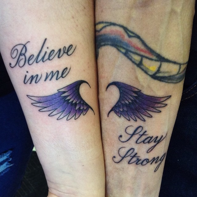 father daughter tattoos