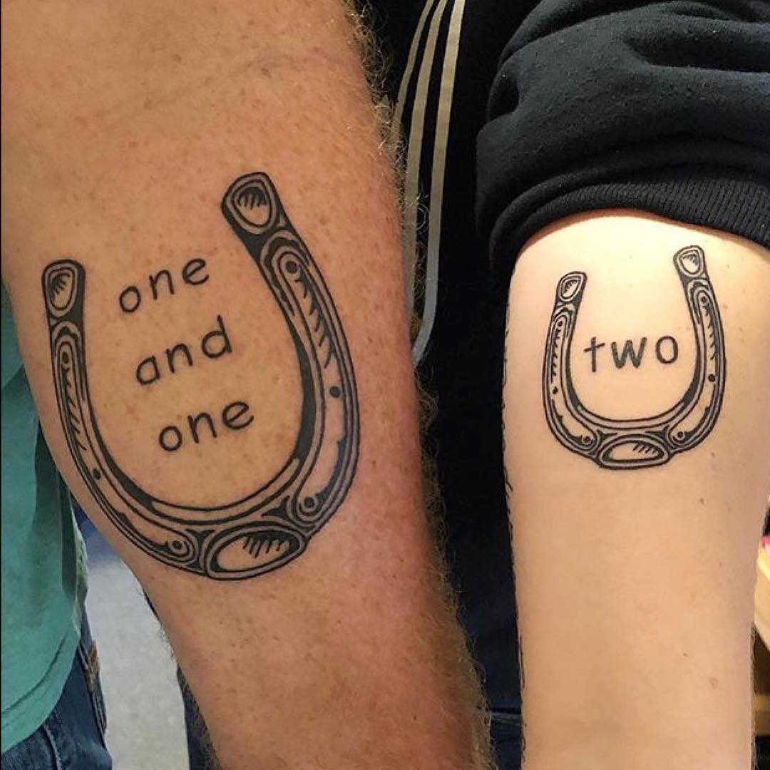 father daughter tattoos