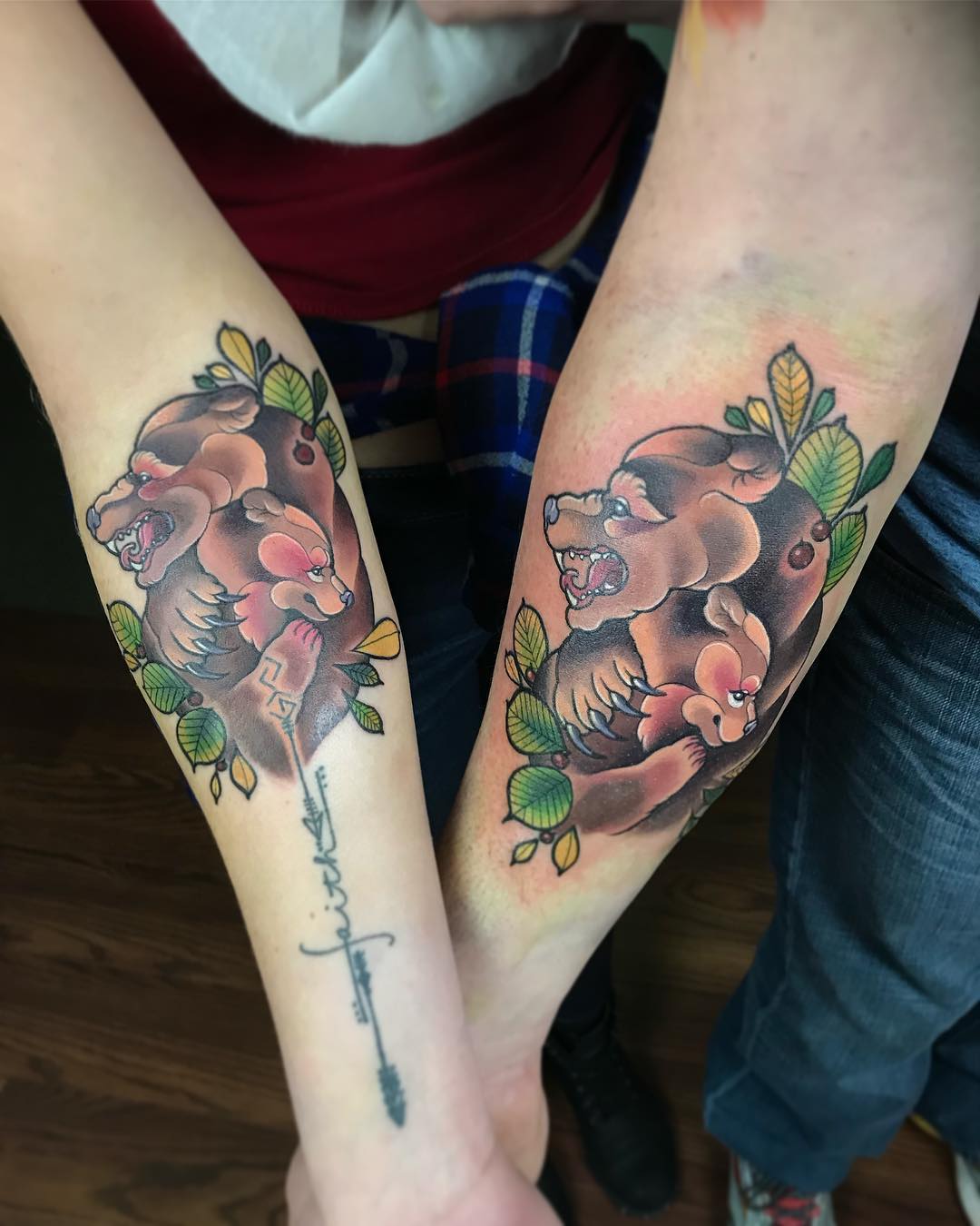 father daughter tattoos