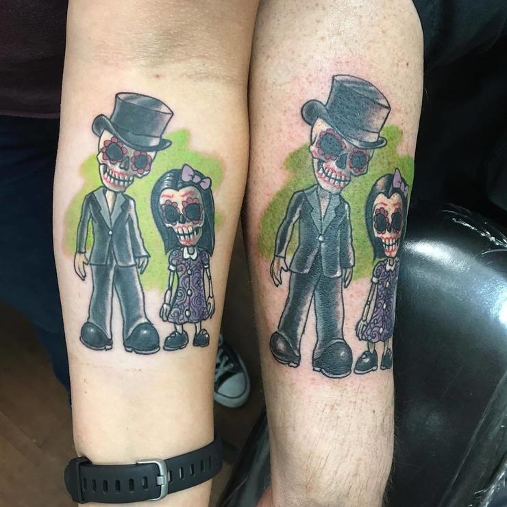 father daughter tattoos