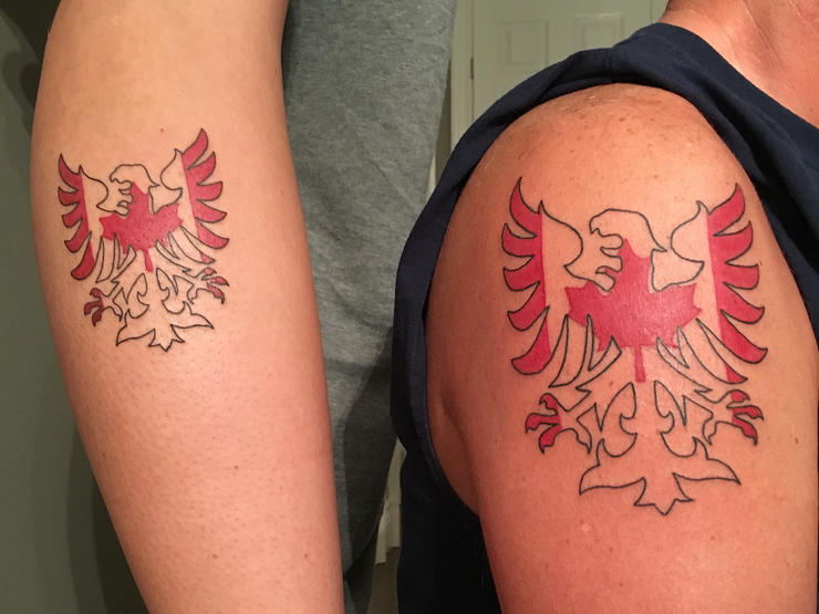 father daughter tattoos