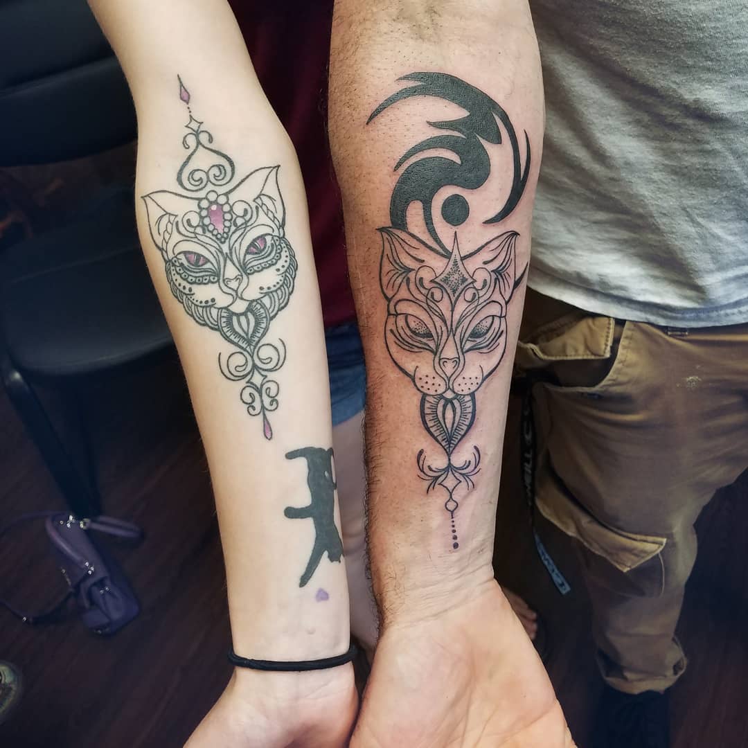 father daughter tattoos