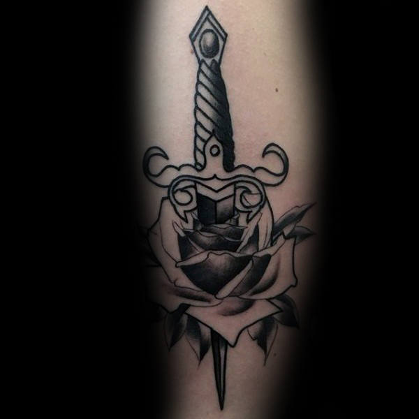 dagger tattoo