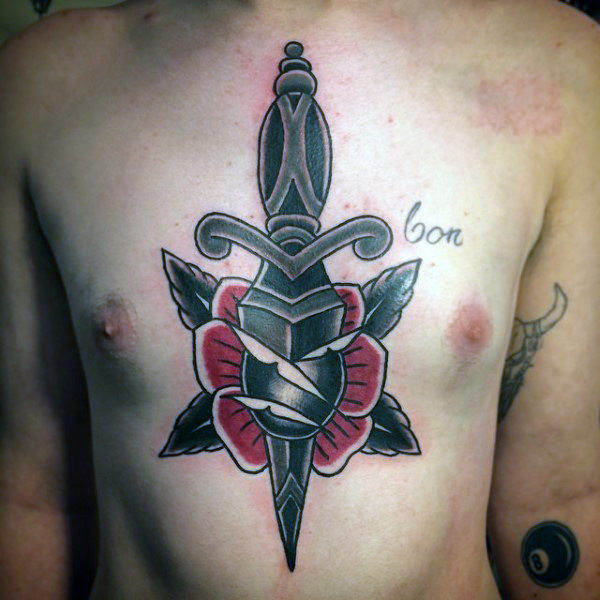 dagger tattoo