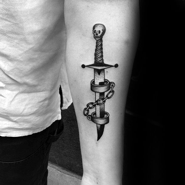 dagger tattoo