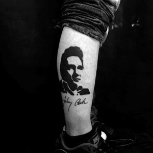 60+ Johnny Cash Tattoos with Meanings and Celebrities - Body Art Guru