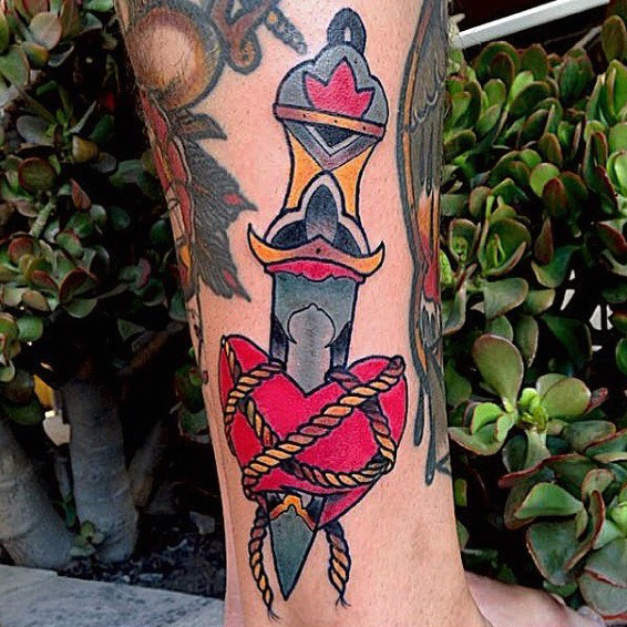 dagger tattoo