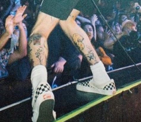 Jesse Rutherford Leg Tattoos