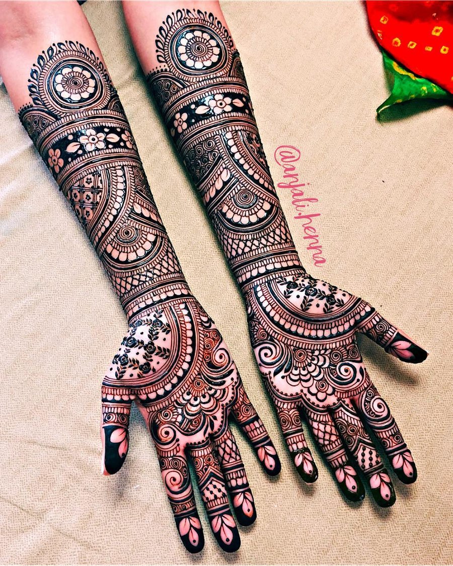 65 Bridal Mehndi Designs For Full Hands Body Art Guru These types of provides include simple mehndi designs for left hand with the use of mehndi, where the designers create the best. 65 bridal mehndi designs for full hands