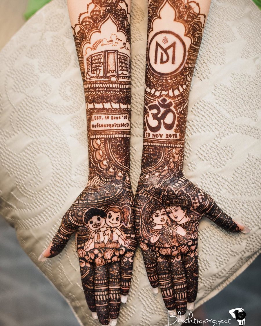 65 Bridal Mehndi Designs For Full Hands – Body Art Guru