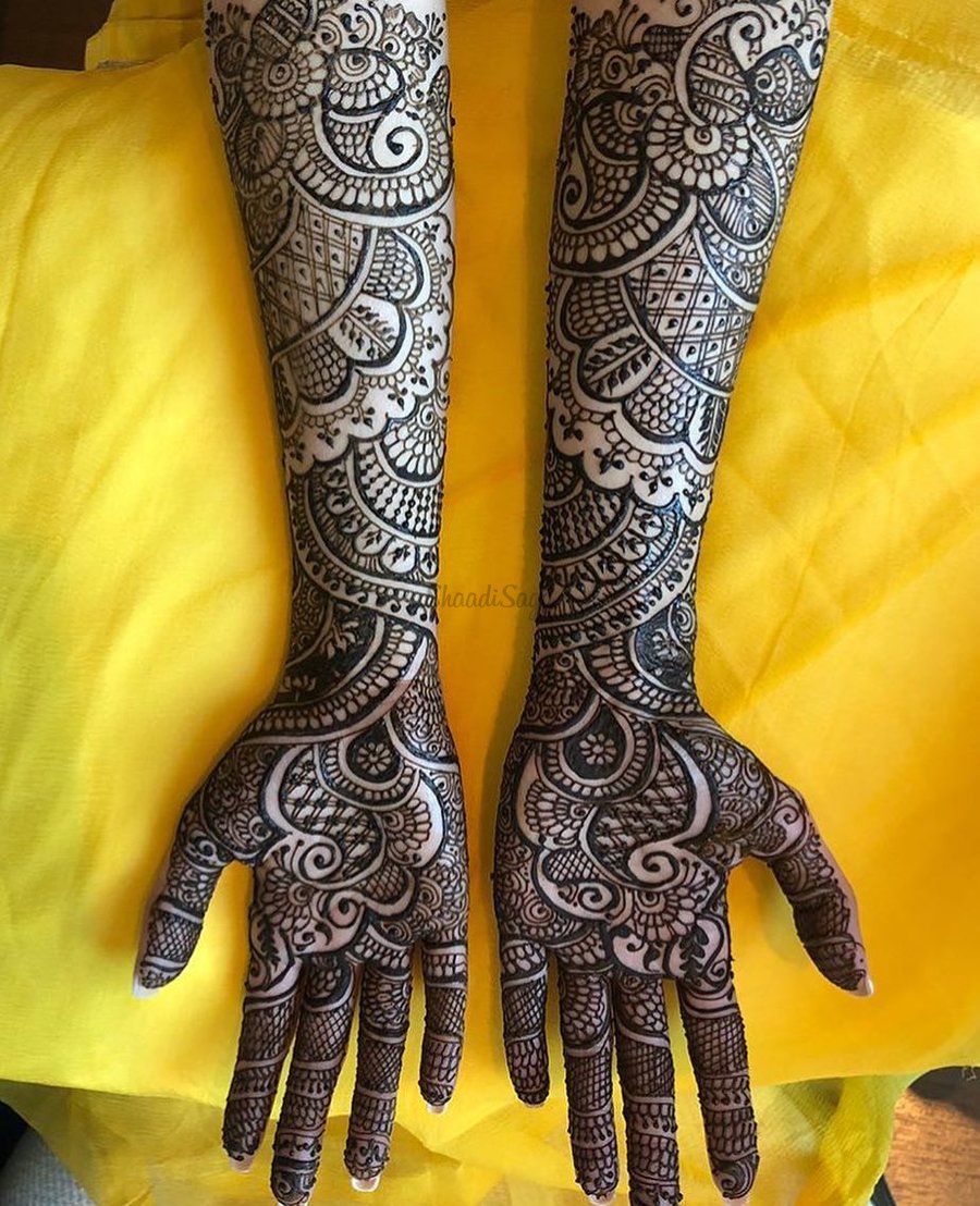 Top 75+ bridal hand mehndi best - seven.edu.vn