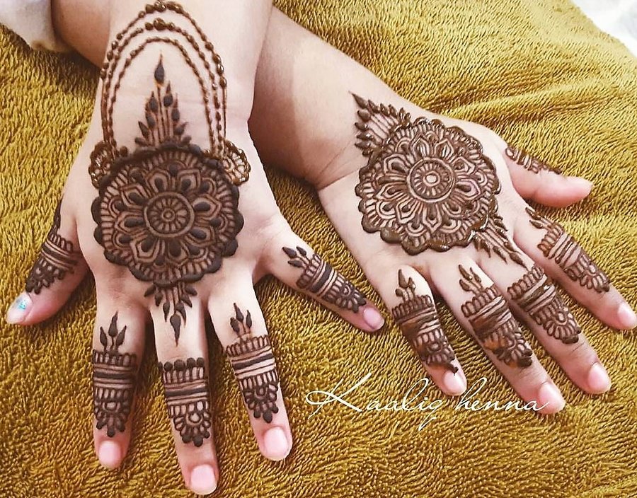 61 Mehndi Design For Kids Body Art Guru