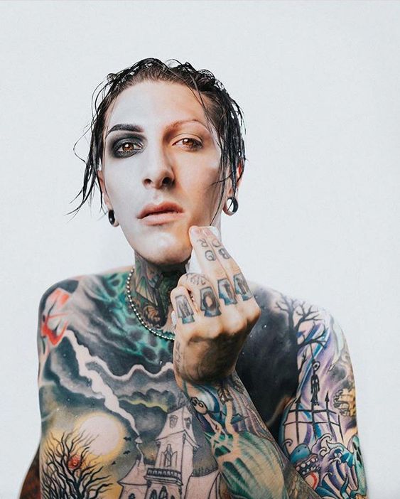 Chris Motionless' 48 Tattoos & Their Meanings Body Art Guru