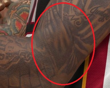 Udonis Praying Hands Tattoo