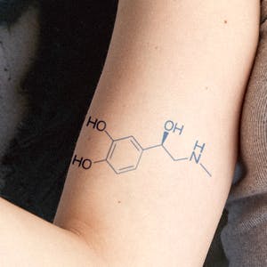 epinephrine tattoo