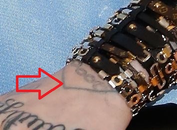 Grimes bracelet tattoo