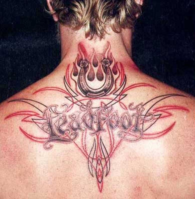 James Back Tattoo