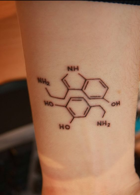 30 Dopamine Tattoo Designs - Body Art Guru