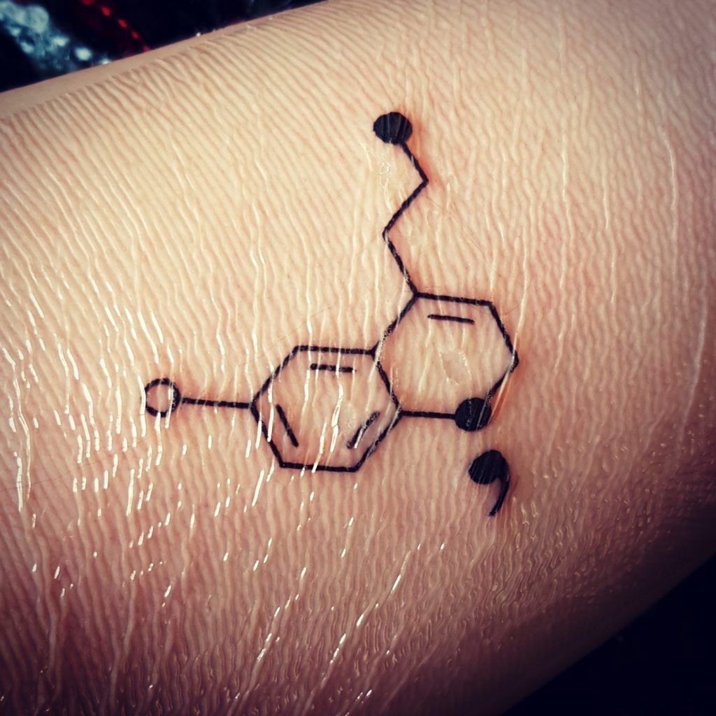 30 Dopamine Tattoo Designs - Body Art Guru