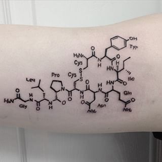 oxytocin tattoo designs