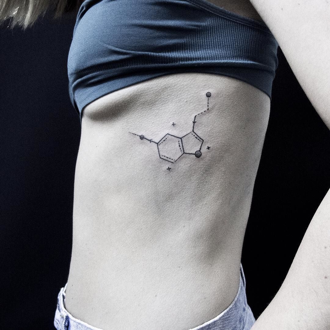 serotonin tattoo 
