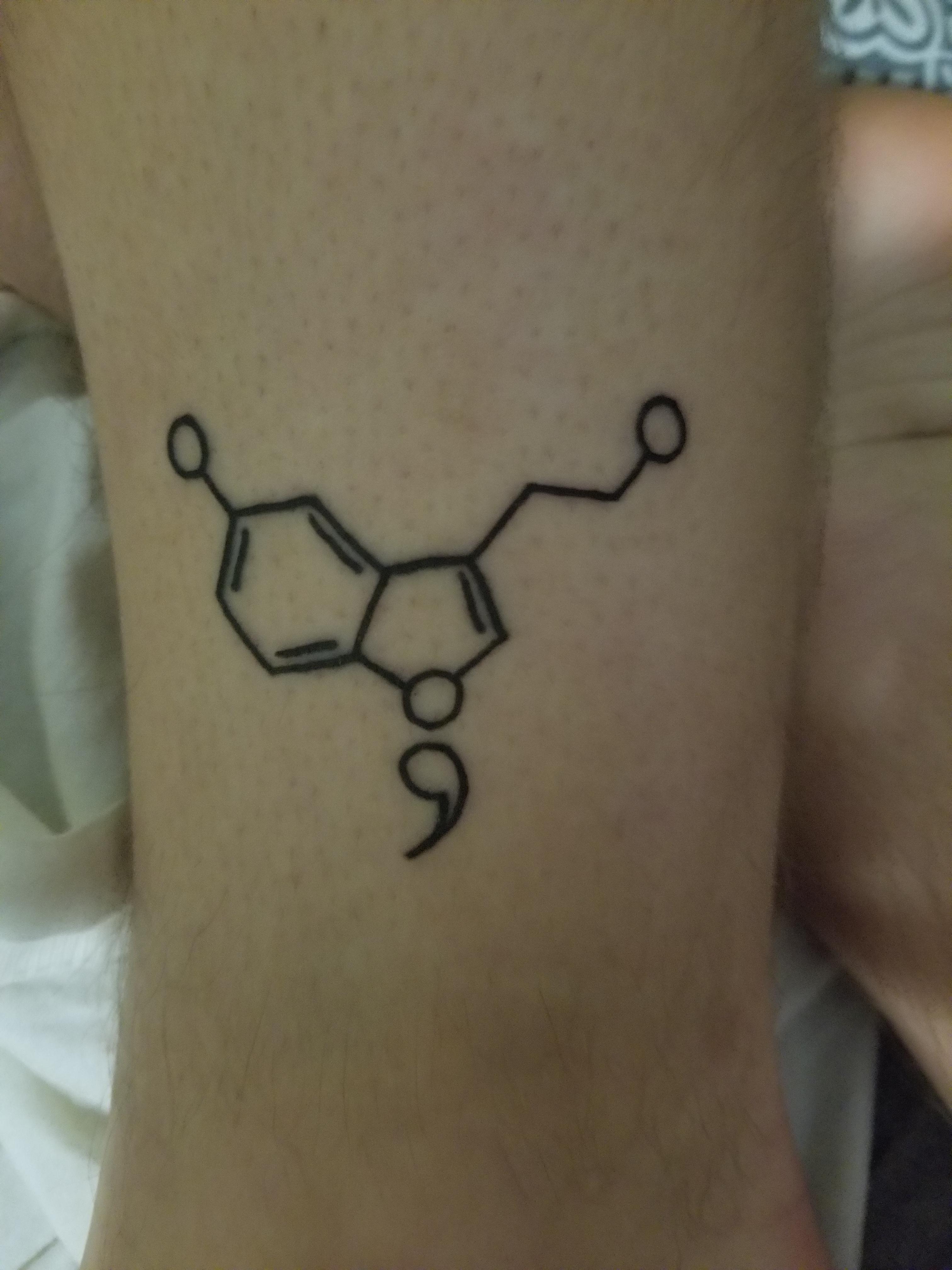 serotonin tattoo 