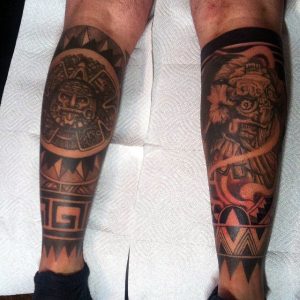 250+ Amazing Aztec Tattoo Designs and Ideas - Body Art Guru