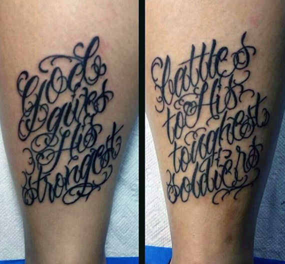 Biblical Verse Tattoo