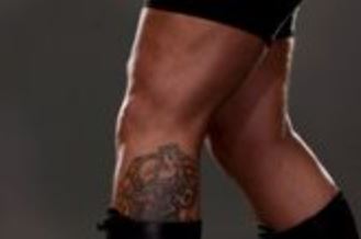 Big Show leg Tattoo