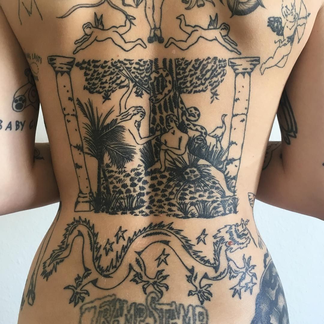 50+ Amazing Adam and Eve Tattoo Designs and Ideas - Body Art Guru